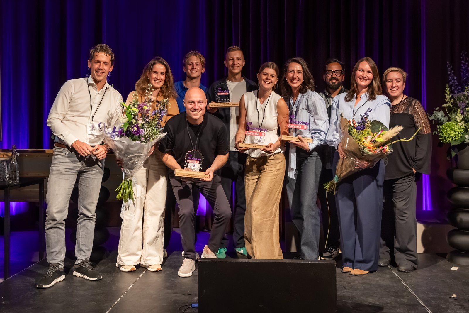 The Floow.ai team with the HR Technology Award 2026